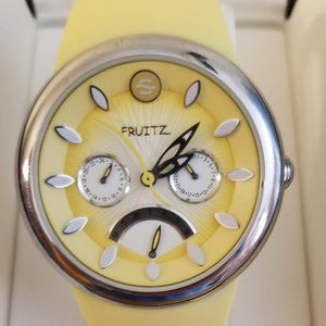 Fruitz by Philip Stein Watch with Yellow Band